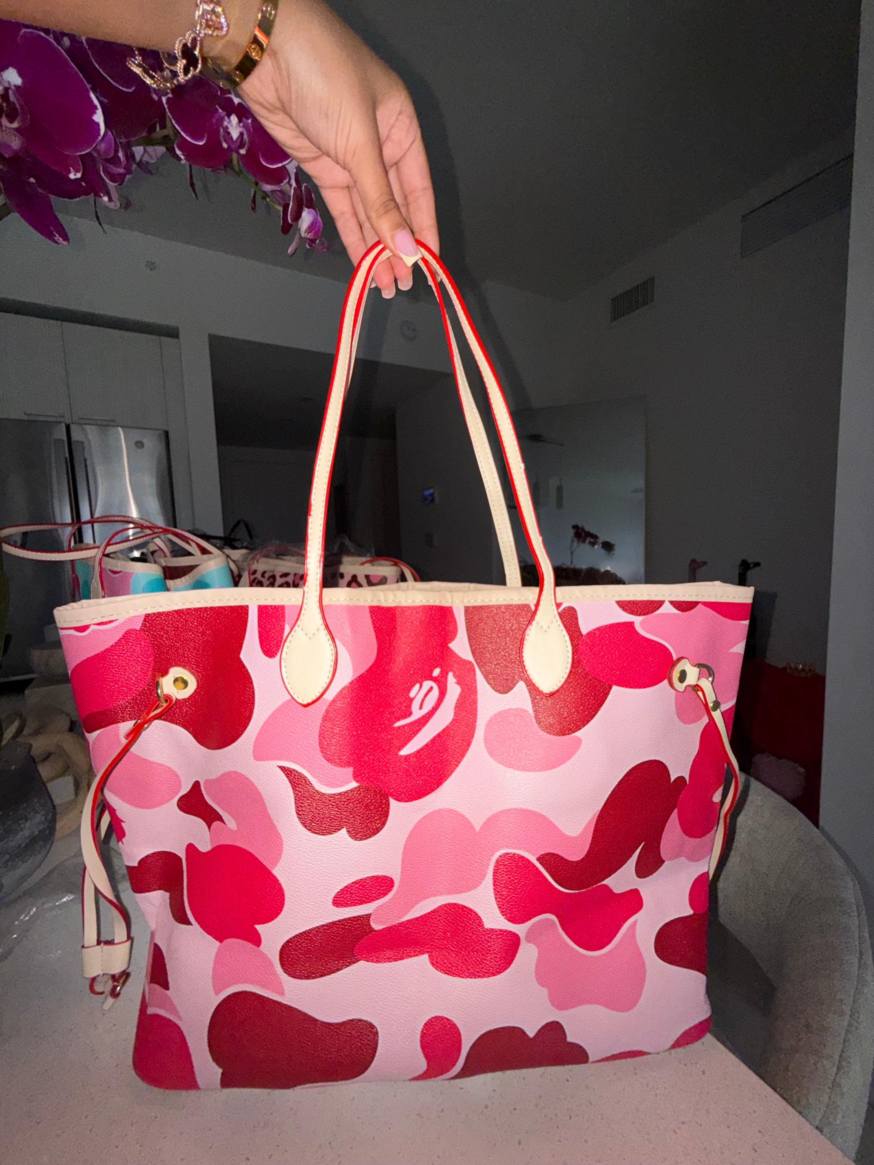 PINK TOTE BAG