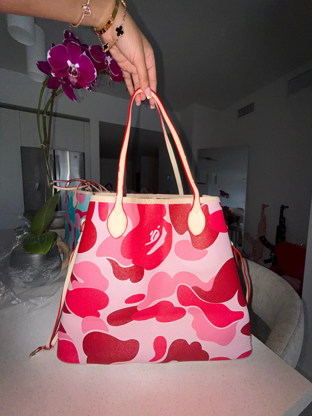 PINK TOTE BAG
