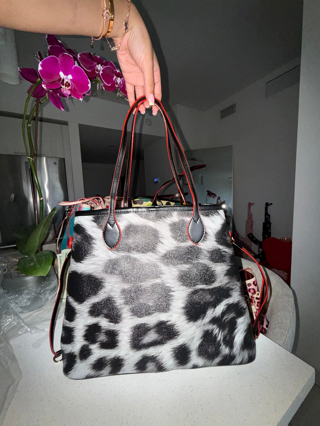 CHEETAH TOTE BAG